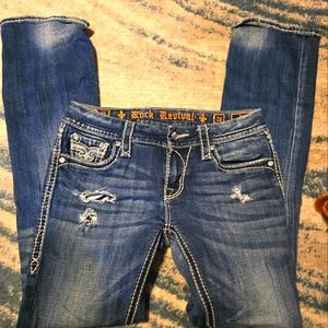 Rock revival size 28 Kai slim boot